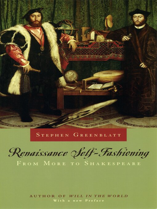 Title details for Renaissance Self-Fashioning by Stephen Greenblatt - Available